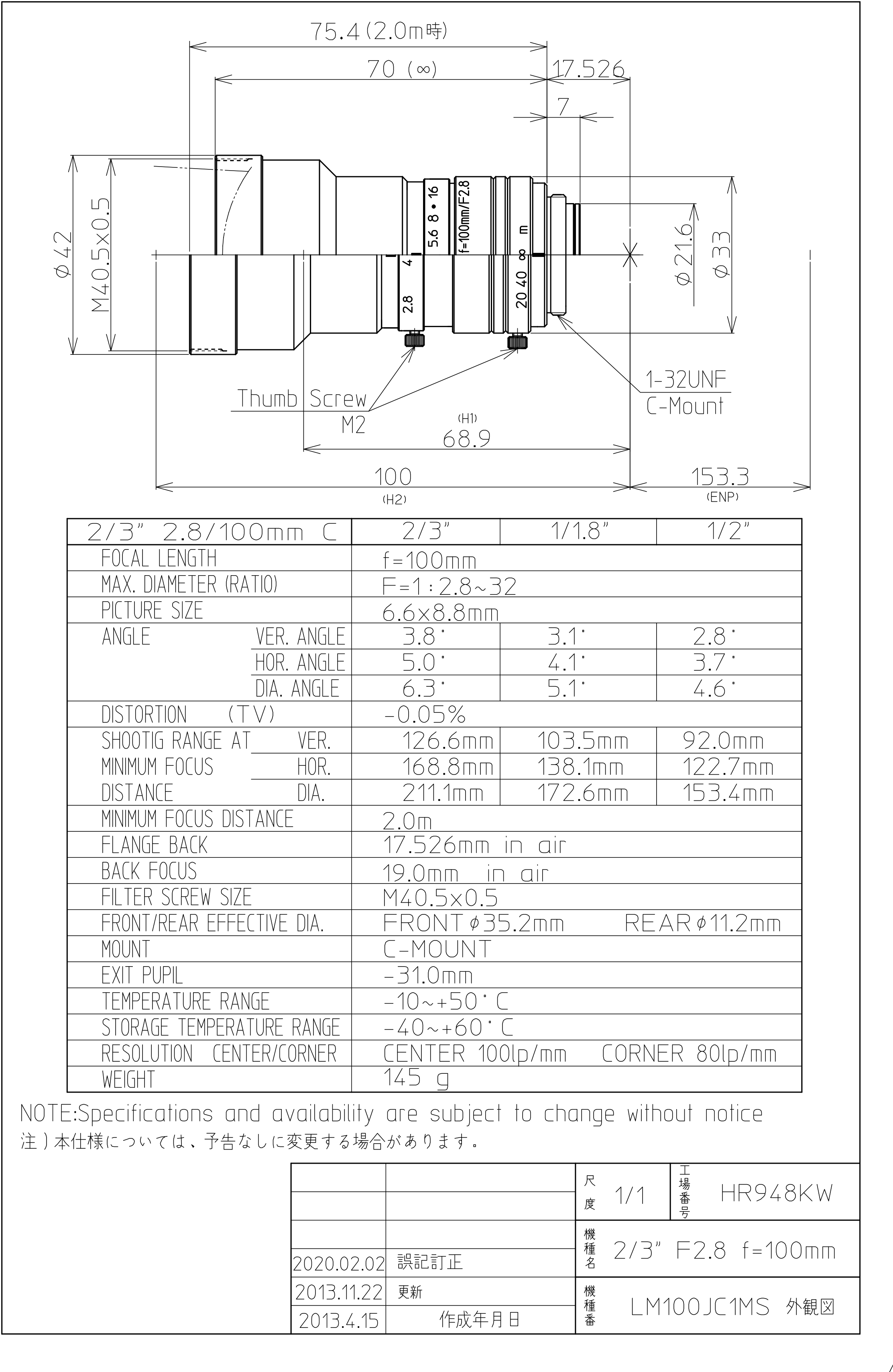 コーワ LM100JC1MS ネイチャーショップKYOEI